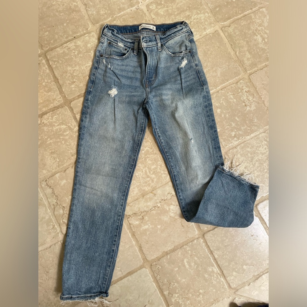 Abercrombie Boyfriend Mid-Rise